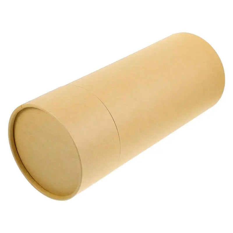 Natural Kraft biodegradable scatter urn displayed on a table