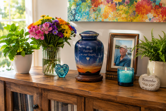 Choosing an Urn for Home Display: A Guide to Creating a Meaningful Memorial Space
