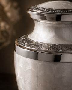 Silver Veil Urn