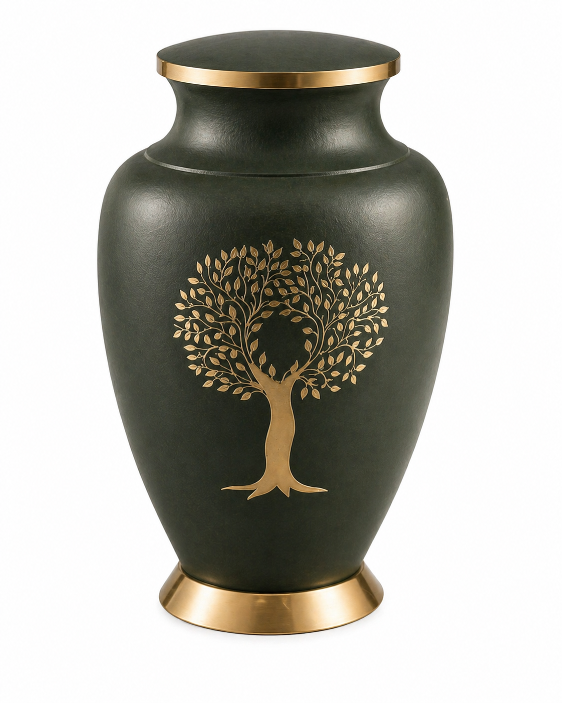Eden Vessel cremation urn displayed on a table