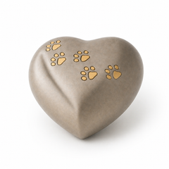 Ember Paws Heart Urn