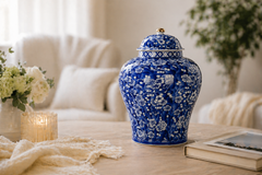 Decorative Floral Urn