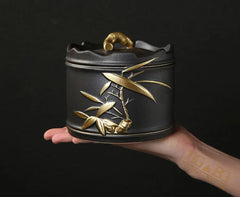 Bamboo Styled Keepsake Urn
