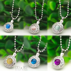 Opal Style Keepsake Necklace
