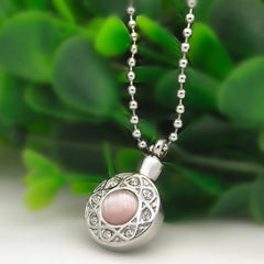 Opal Style Keepsake Necklace