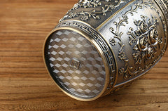 Ornate Floral Keepsake Urn