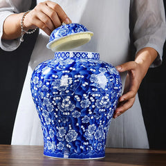 Decorative Floral Urn