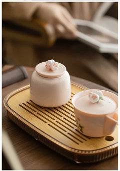 Pink Glaze Keepsake Urn