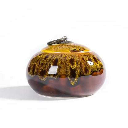Handcrafted Frost Glaze Keepsake Urn