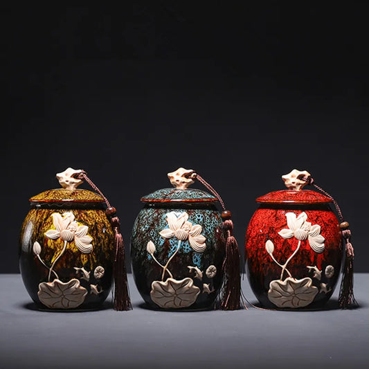 Lotus Engraved Keepsake Urn