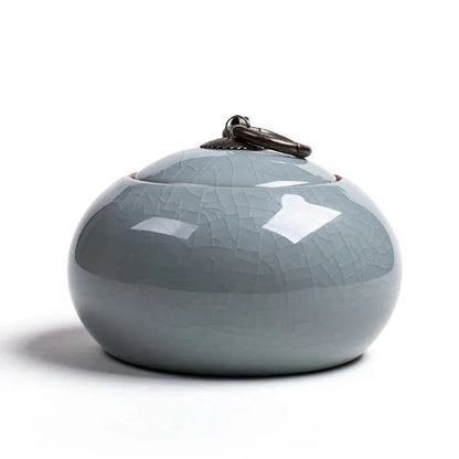 Handcrafted Frost Glaze Keepsake Urn