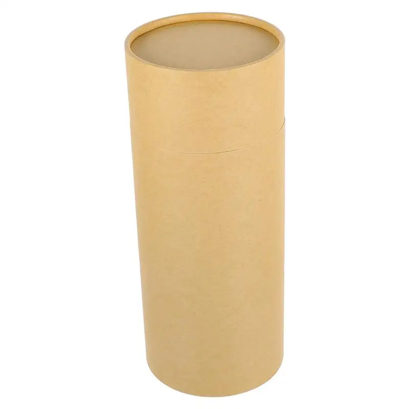 Natural Kraft scatter urn, close-up of paper texture